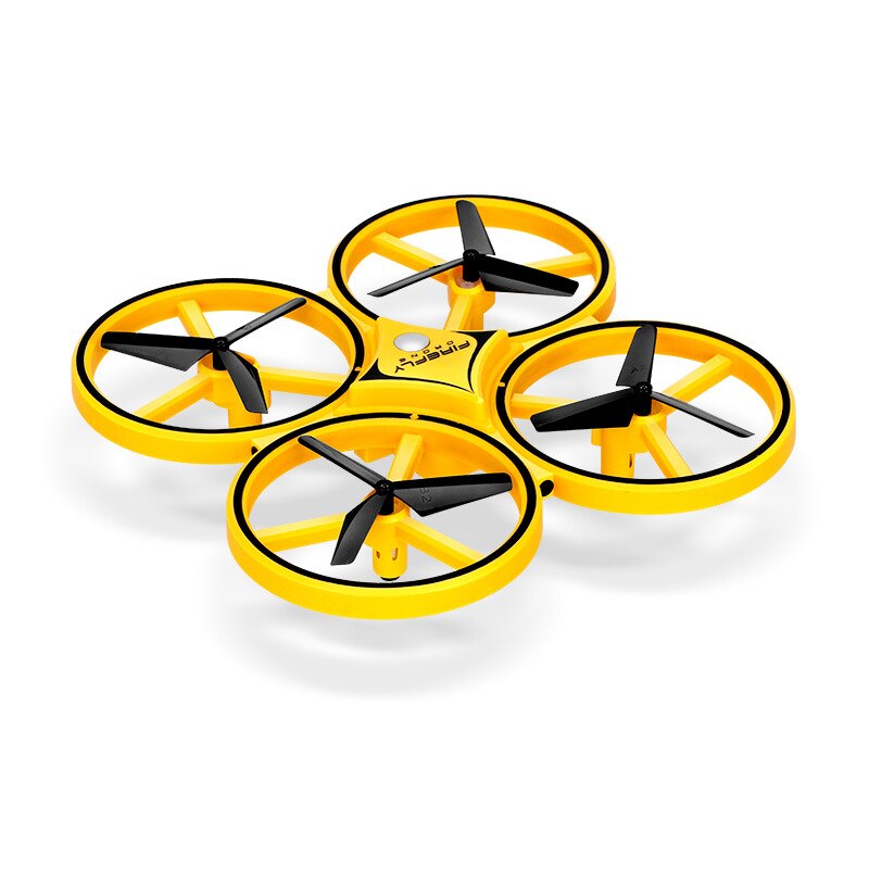 neue Clever Uhr Quadcopter Schwerkraft Gefühl Mini Drohne Pneumatische LED Beleuchtung Geste RC Flugzeug