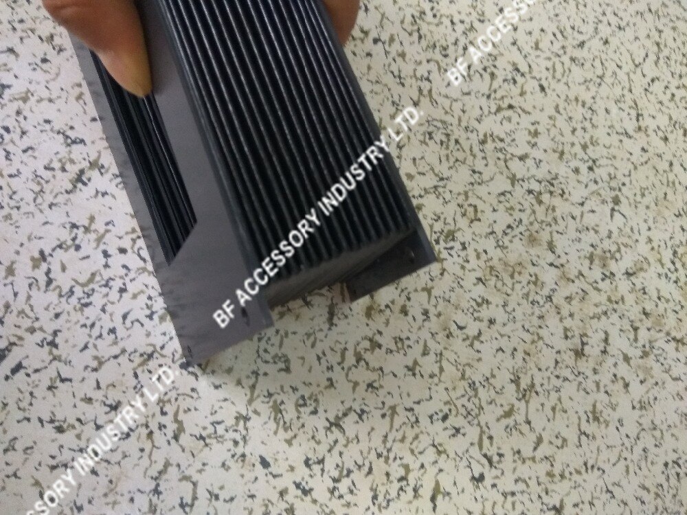 Rechteck faltenbalg: innen: 130mm x 50mm, außen: 200mm x 100mm, Max: 560mm