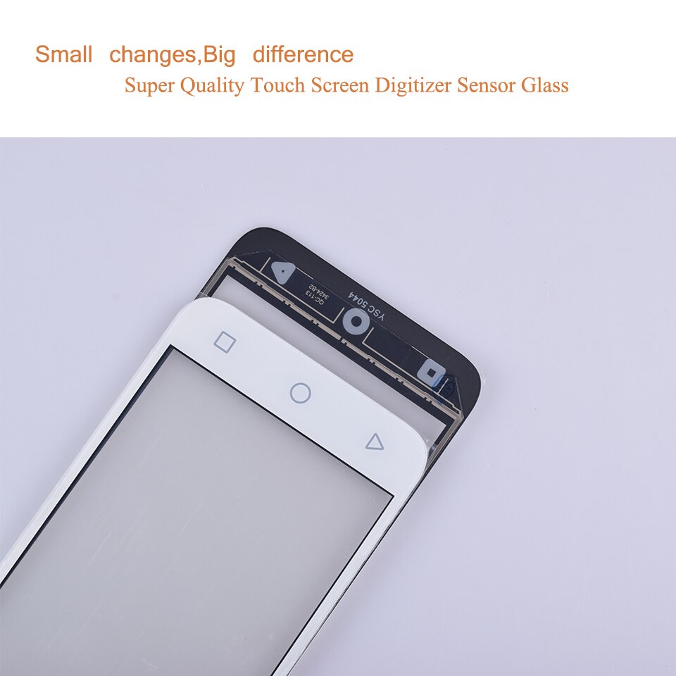 Para Alcatel One Touch U5 5044D 5044I 5044 T 5044Y OT5044 5044R pantalla táctil Panel táctil digitalizador frontal LCD de 5,0"