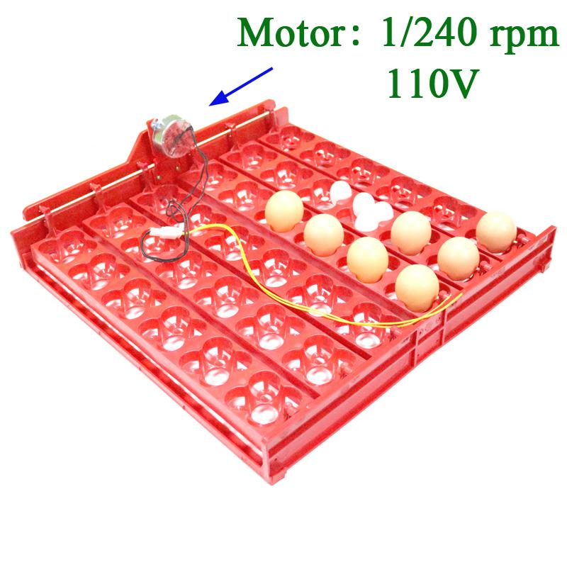36 Eieren/144 Vogels Eieren Incubator Lade Kippen 1/240 Rpm Of 2.5 R/Min Eenden En Duiven En andere Vogels Papegaai Kwartel Gooes: 1I240 rpm 110V