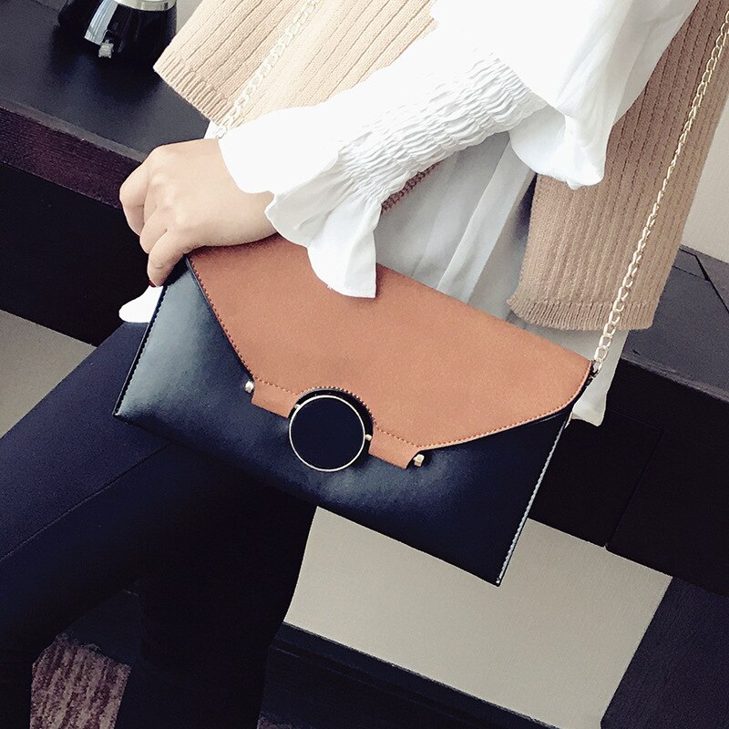 Lock Frosted Enkele Schouder Tas Koreaanse Persoonlijkheid Mode Wilde Temperament Clutch Bag Vrouwelijke