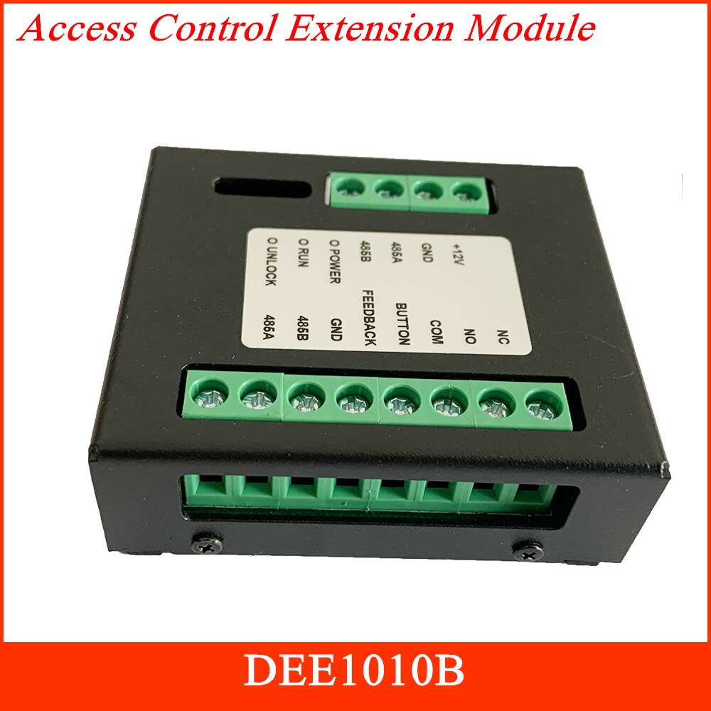 Dahua video intercoms tilbehør adgangskontrol udvidelsesmodul nem forbindelse dee 1010b