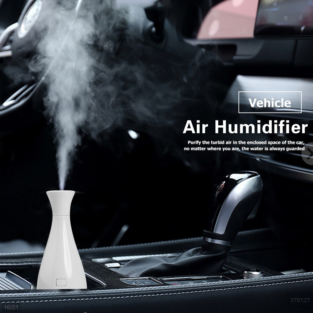 70ml Mini Air Humidifier Bowling Ball Shape Car Home Office Cool Mist Maker for Outdoor Personal Car Parts Decoration