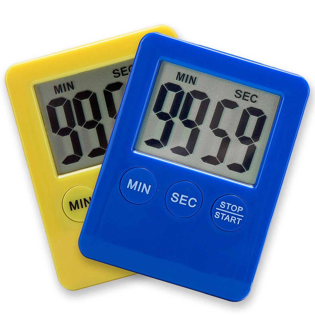 Multifunctional Super Thin LCD Digital Screen Kitchen Timer Square Cooking Count Up Countdown Alarm Magnet Clock Temporizador