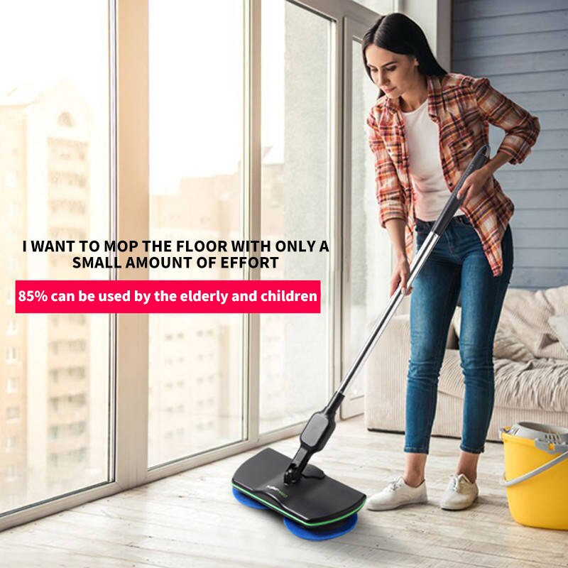 Guest Room Vacuum Cleaner Household Sweeper Electric Infinitely Rotating Electric Mops No Dead Corner Cleaning Vacuum Cleaner