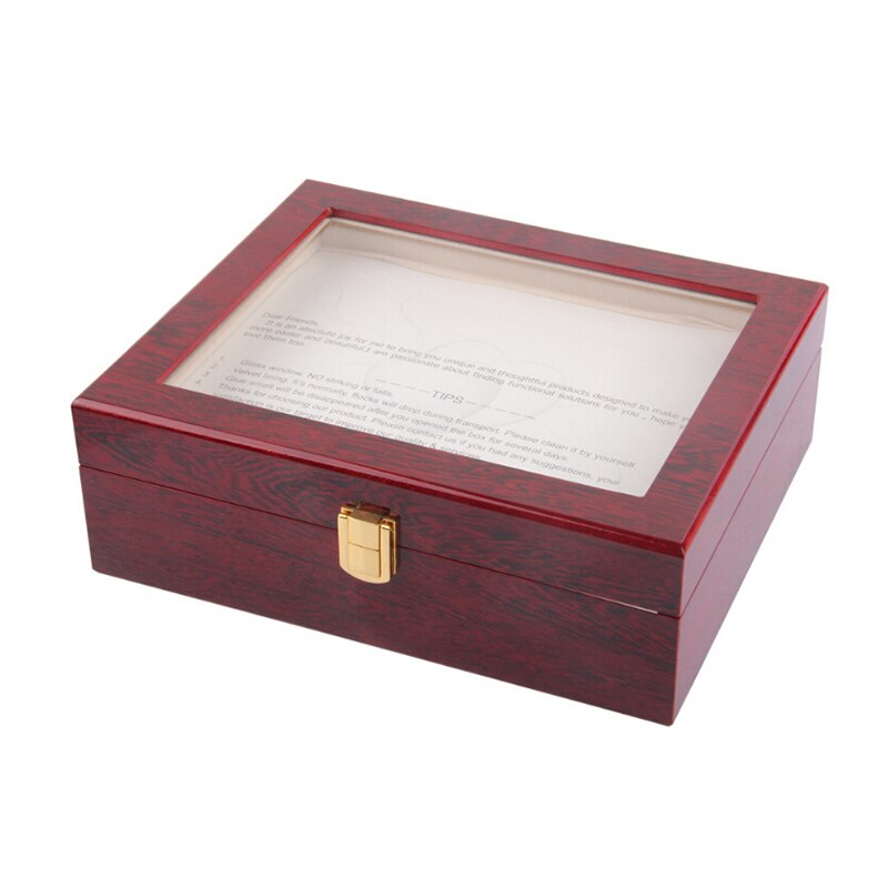10 ranura de Caja expositor de relojes