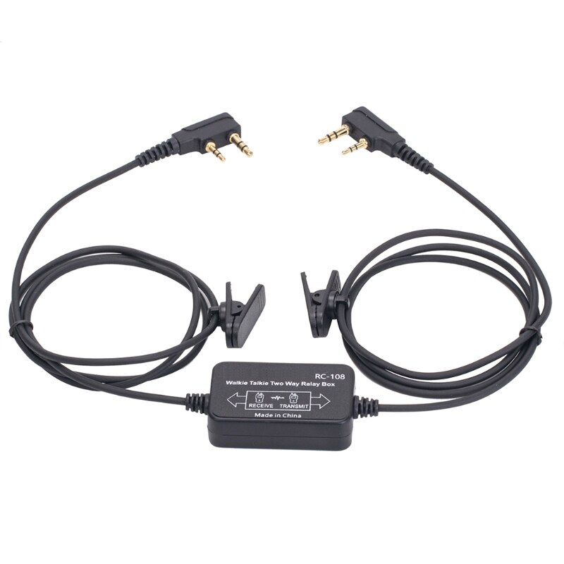 RC-108 Two Way Relay Talkie Walkie Repeater Box Compatible with Two Handheld Radio Wouxun UV-5R GT-3