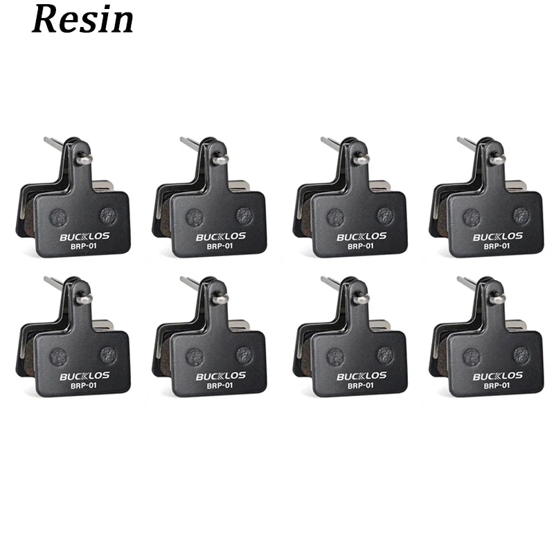 BUCKLOS Bike Resin Disc Brake Pads for SHIMANO MT200 M445 M575 MTB Brake Pad Road Mountain Bicycle Hydraulic Disc Brake Pads: PURPLE