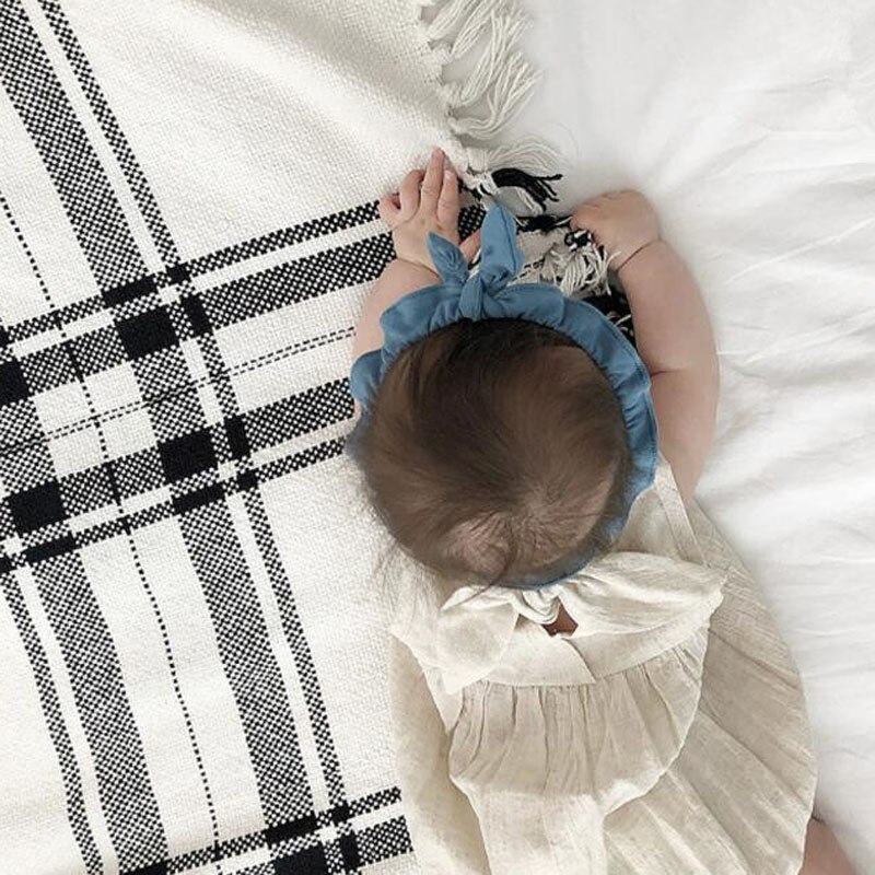 Milancel zomer linnen baby bodysuits koreaanse peutermeisjes jumpsuits katoenen slip baby jongens bodysuit