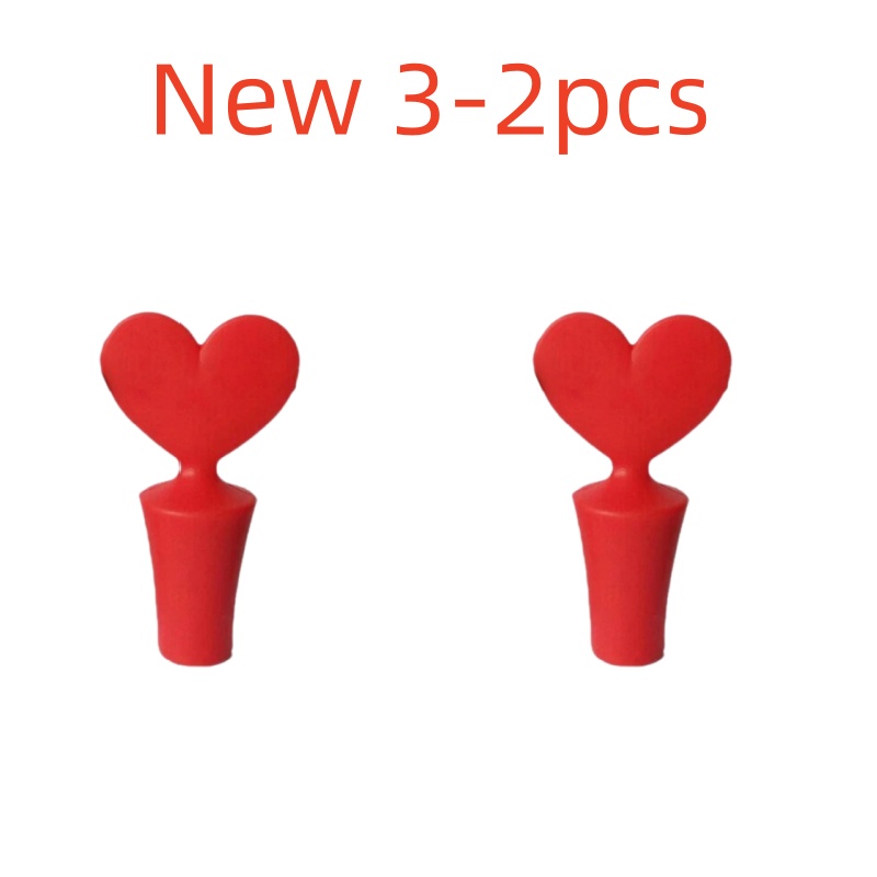 Silicone Champagne Wine Beer Bottle Cork Stopper Plug Wine Bottle Sealer Cap Stopper Bar Kitchen Tool Vacuum Sealed Sealer Plug