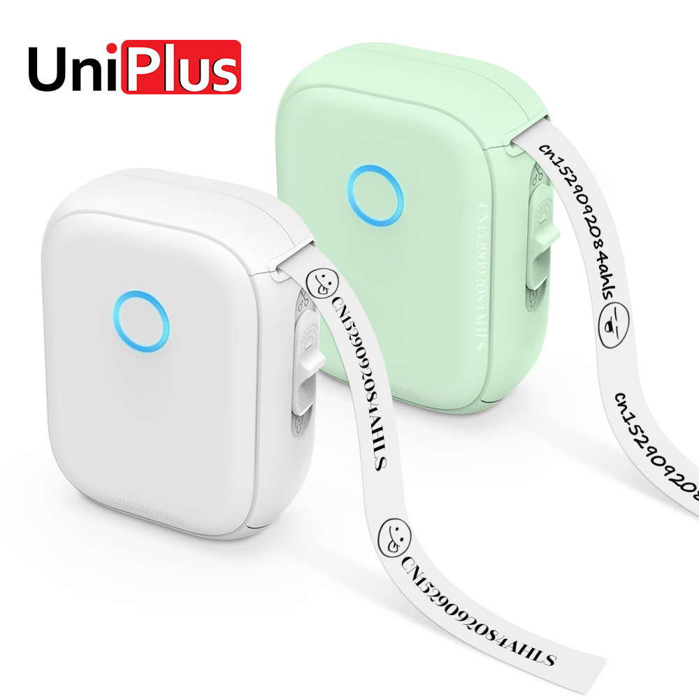 Portable Mini Printer Marklife P12 Thermal Printer Self Adhesive Sticker Labeling Machine P12 with Cutter or 3PK Label Refills