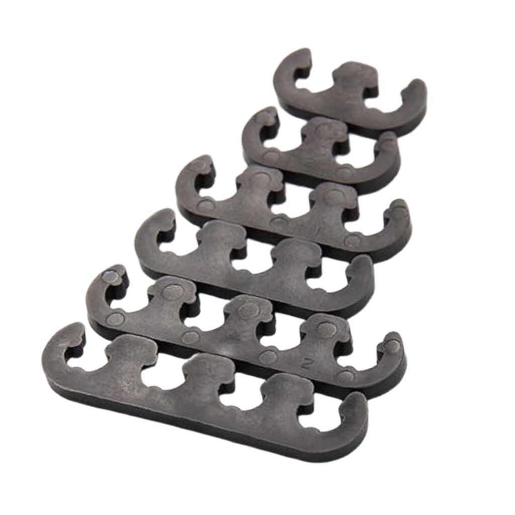 6Packs Plastic Bougiekabel Afscheiders Set 7Mm 8Mm 9Mm Voor Chevy Ford