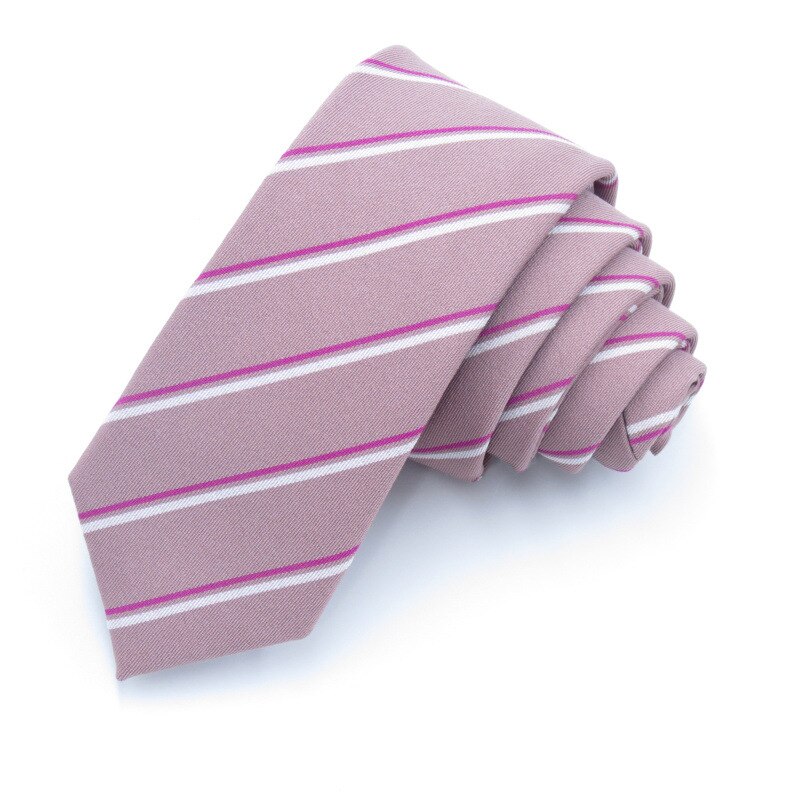 Striped 6cm Tie Men's Skinny Tie Wedding Ties Narrow Necktie For Men Business Necktie Man Clothing Shirt Accessories Gravatas: 8