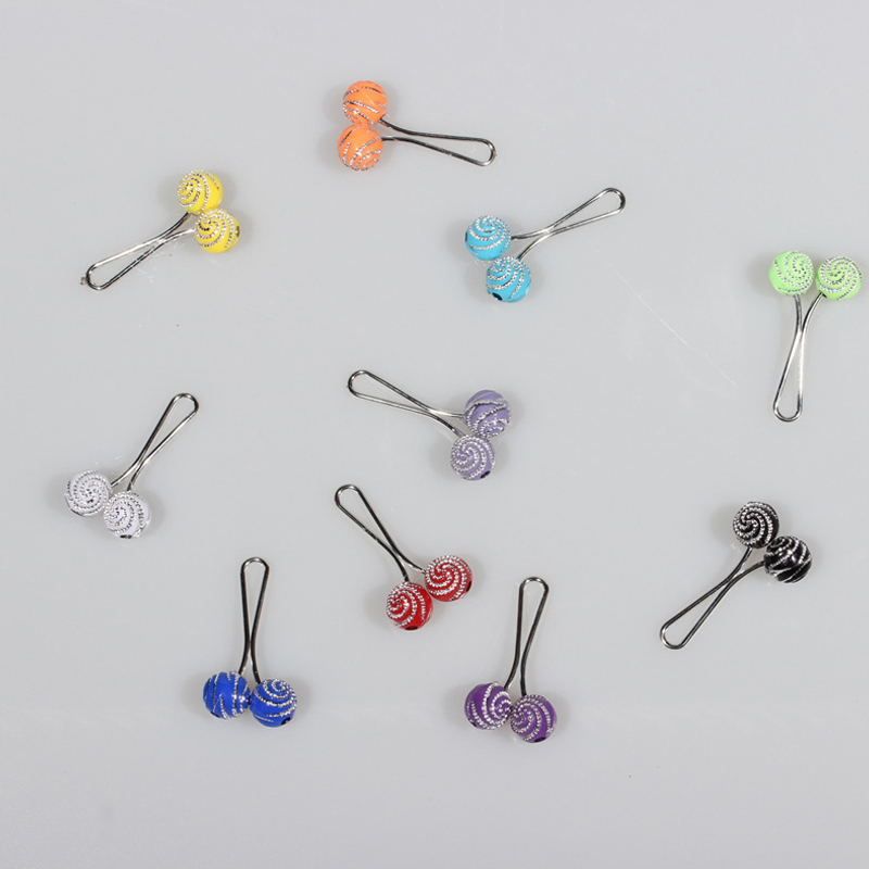 5 stücke Perle Clip Schal Stift Kopftuch Schal Schal Zubehör Dame Muslim Schal Clips Neue Moslemisches Hijab Schal Stift