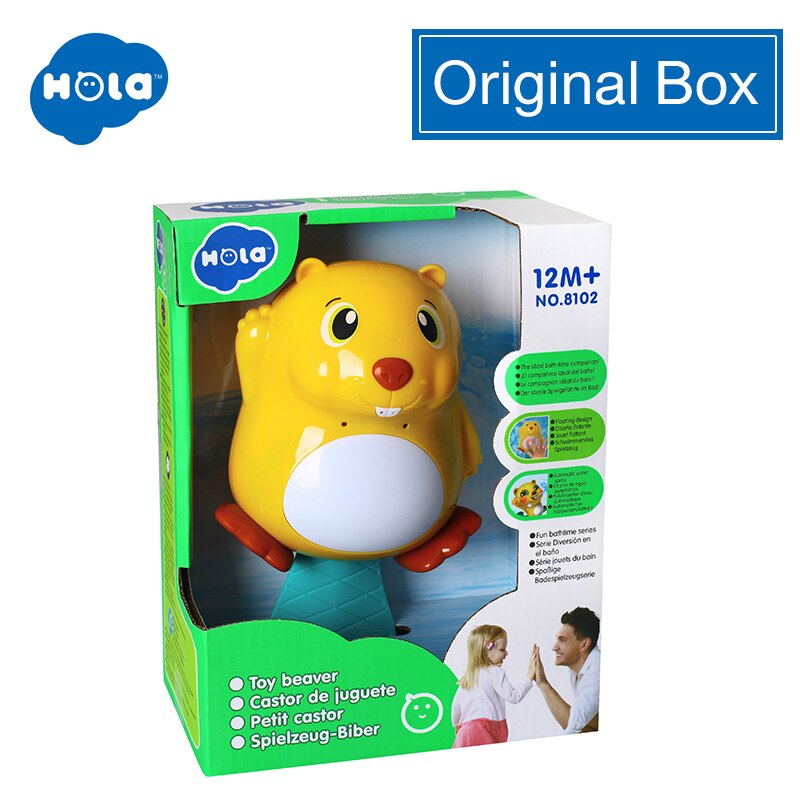 Hola 8102 Kikker Muziek Kids Bad Toy Bad Zeep Automatische Bubble Maker Baby Badkamer Speelgoed Voor Kinderen: with box
