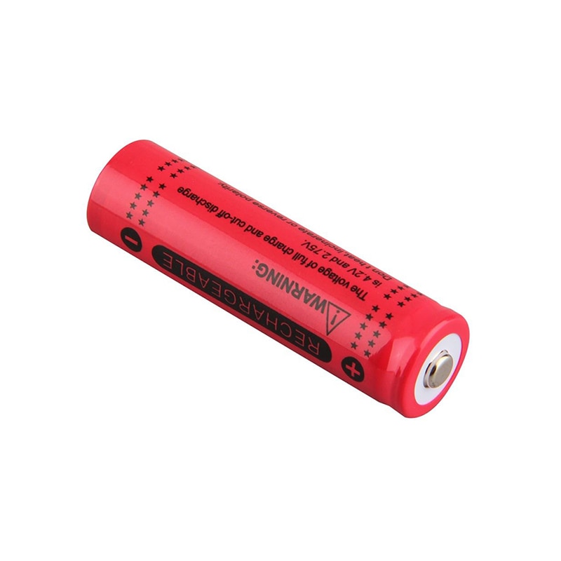 3.7V 12000mah 18650 Battery LED Flashlight Torch Batteries Li-ion Rechargeable Batteries Portable LED powerbank celular