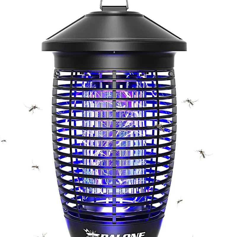Muggenmoordenaar Buiten Muggenmoordenaar Regenbestendige 4500V Elektrische Schok Tuin Insectenmoordenaar Lamp Muggenlamp Houdt Muggen Op