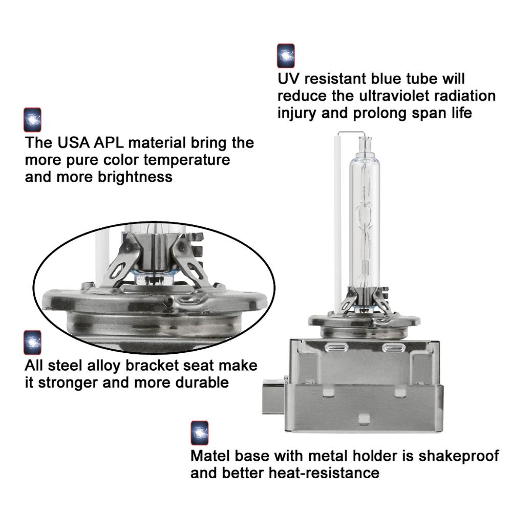 Xenarc 66145 D1S 35W 4300K Xenon HID faro bombilla de luz OEM