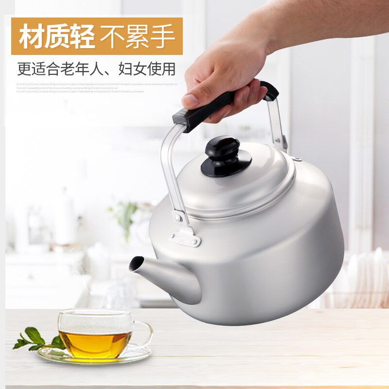 Japanse kleine aluminium waterkoker theepot huishoudelijk ouderwets gas grote aluminium verdikking theepot