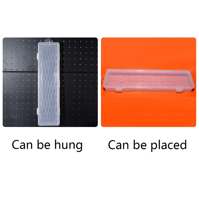 14 Inch Storage Box Transparent Plastic Case Multifunctional Jewelry Accessories Parts Sorting Box Organizer Container