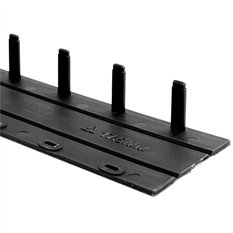 100PCS/LOT Deli 3-20mm(20-180sheets) Plastic Binding strips 10 holes A4 Comb binding machine suppliers plastic binders