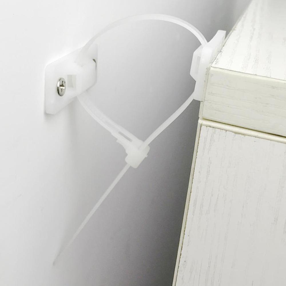 Furniture Anti Tip Strap Baby Proof Cabinet Wall Anchors Ropes Protection Strap Elastic Children Hardware Pet T5Q6
