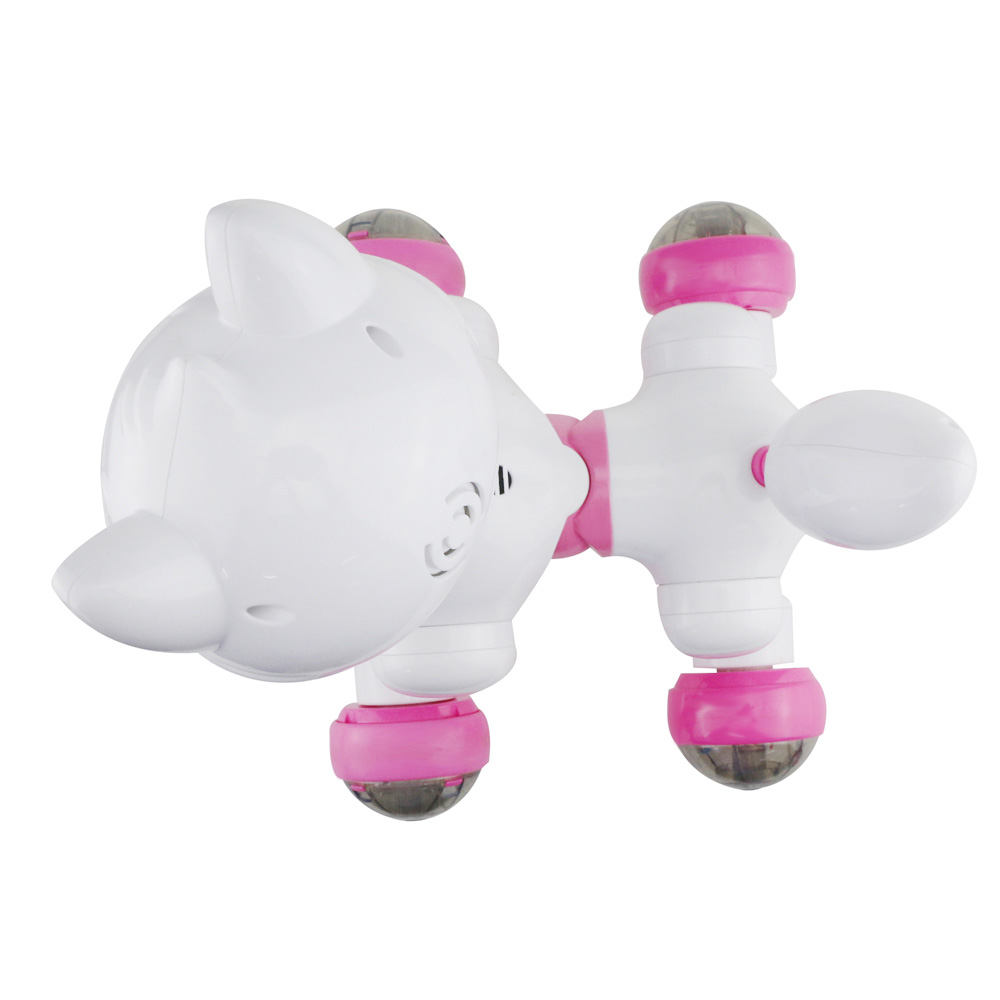 Smart Voice Control Cat Robot Dance With The Music Sing Electronic Pet Built-In Light Automatic Following Mode