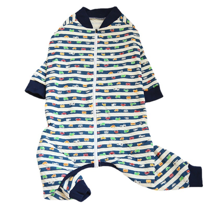 Large dog pajamas Dog warm pajamas Big four-legged dog costume Golden retriever bulldog big dog clothes: 5 / 7