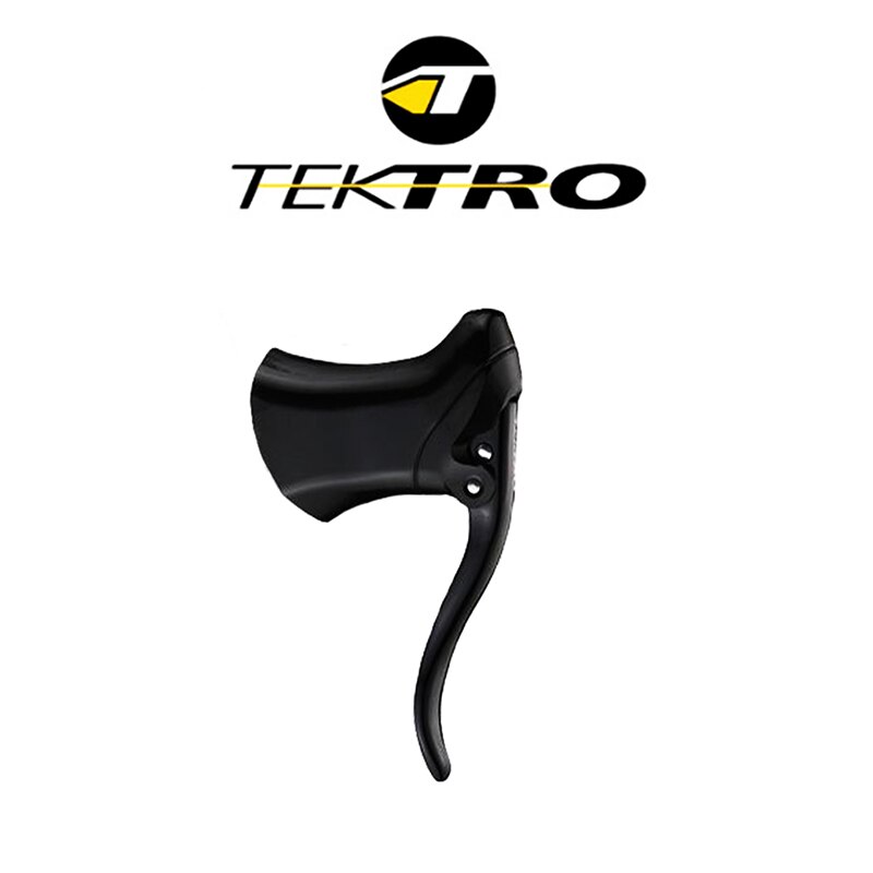 TEKTRO – levier de frein en aluminium pour vtt, mécanisme à dégagement rapide, avec capot en caoutchouc, guidon de 23.8 et 24.2mm, RL340