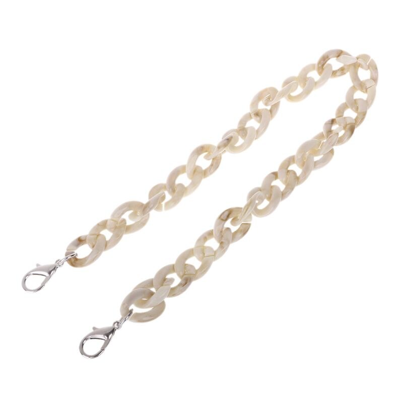Resin Chain Replacement Handle Shoulder Crossbody Handbag Bag Strap 60-120cm: 8-60cm