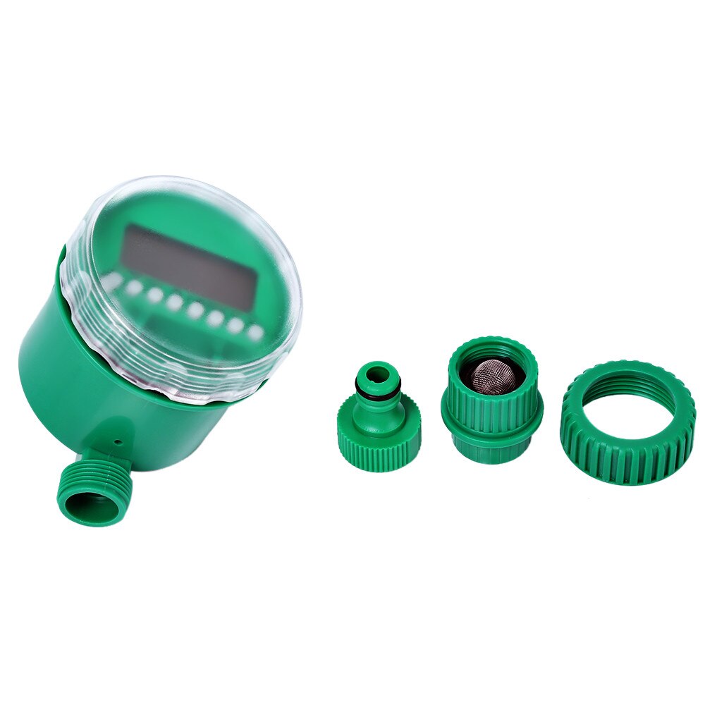 Pantalla LCD, temporizador electrónico automático de agua, controlador de riego de jardín, válvula solenoide, sistema de riego Digital inteligente