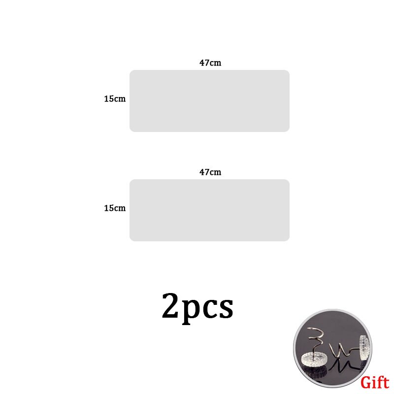 Krasbestendige kattenkrabpaal bankhoes met stop ter bescherming van gestoffeerde meubels kussens huisdierproducten transparante deursticker: 2 stuks b