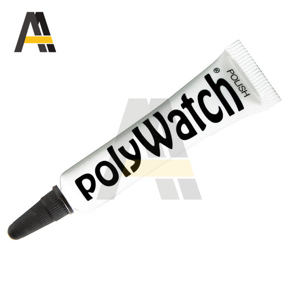 Polywatch reparationsverktyg 5g klocka plast akryl klocka kristaller glas polerpasta repborttagare glasögon reparation slippasta
