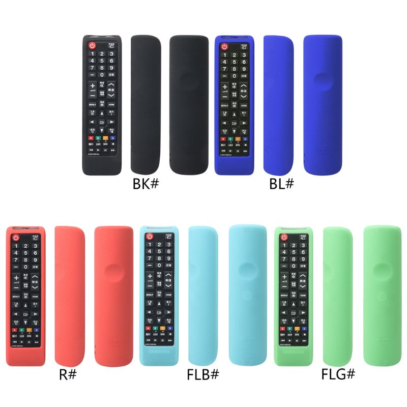 Remote Control Case Controller Silicone Cover Shockproof Protector Washable Skin for Samsung AA59-00816A LED LCD 3D HD TV