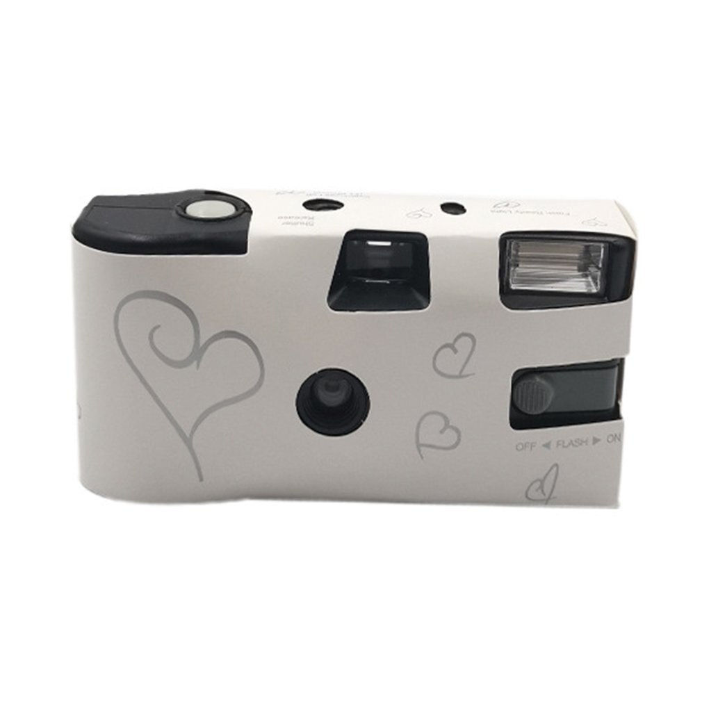 36 Photos 35mm Power Flash HD Single Use One Time Disposable Film Manual Camera Children's Party