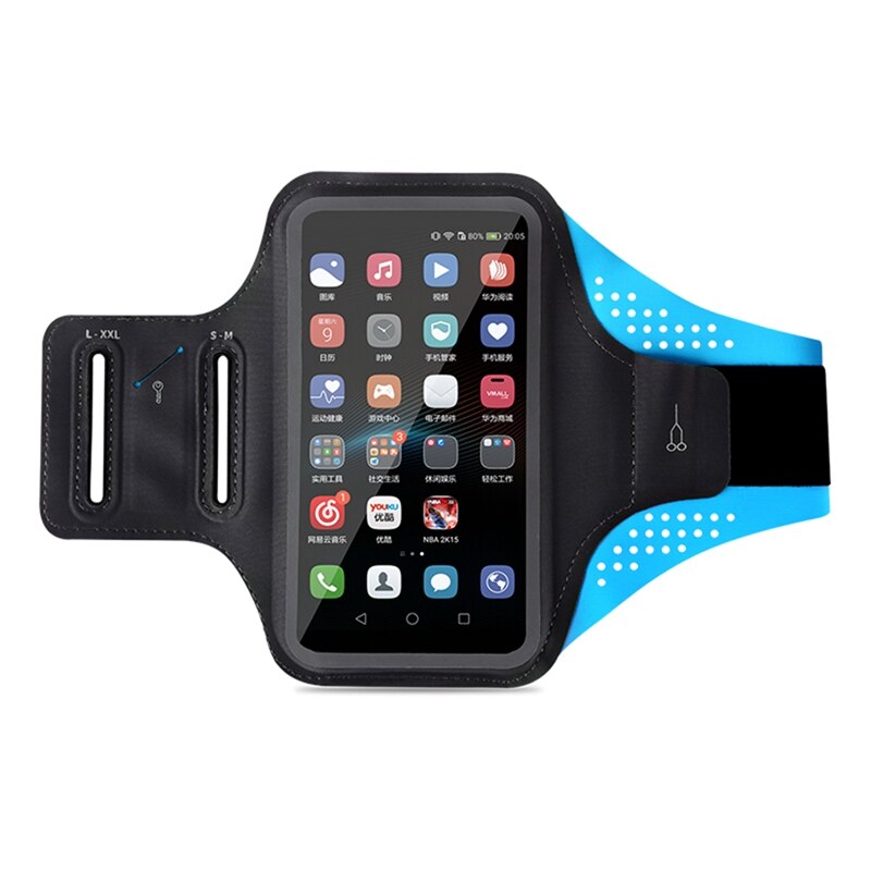 Arm Halfter lauf Tasche Sport Fitness Ausrügestochen Arm Männer Frauen Arm Ärmel Arm Mit Handgelenk Tasche praktisch Tasche: E