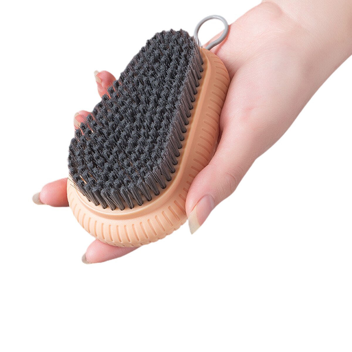 Cleaning Brush, Heavy Duty Handheld Plastic Scrub Brush for Home Kitchen Bathroom Use