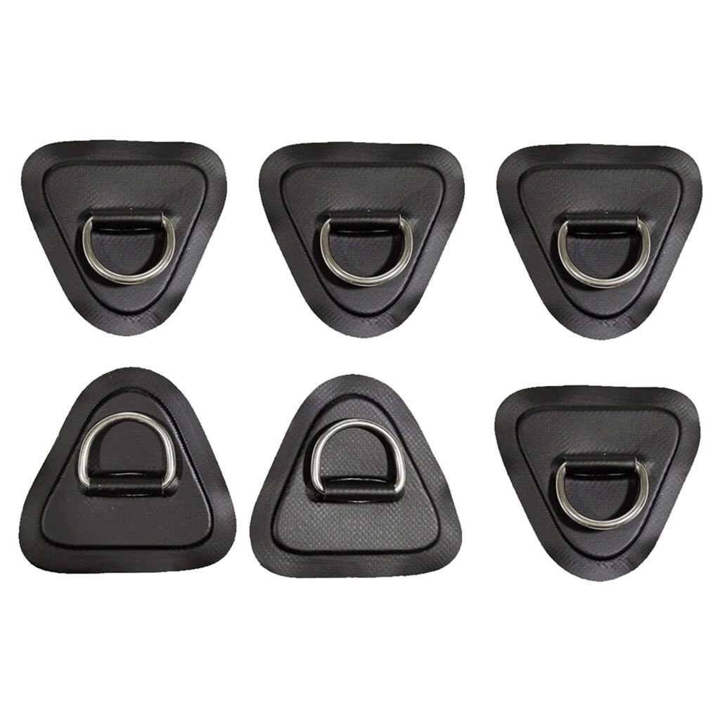 6 Pieces Stainless Steel Kayak D-Ring Buckle For Surfboard Inflatable Boat