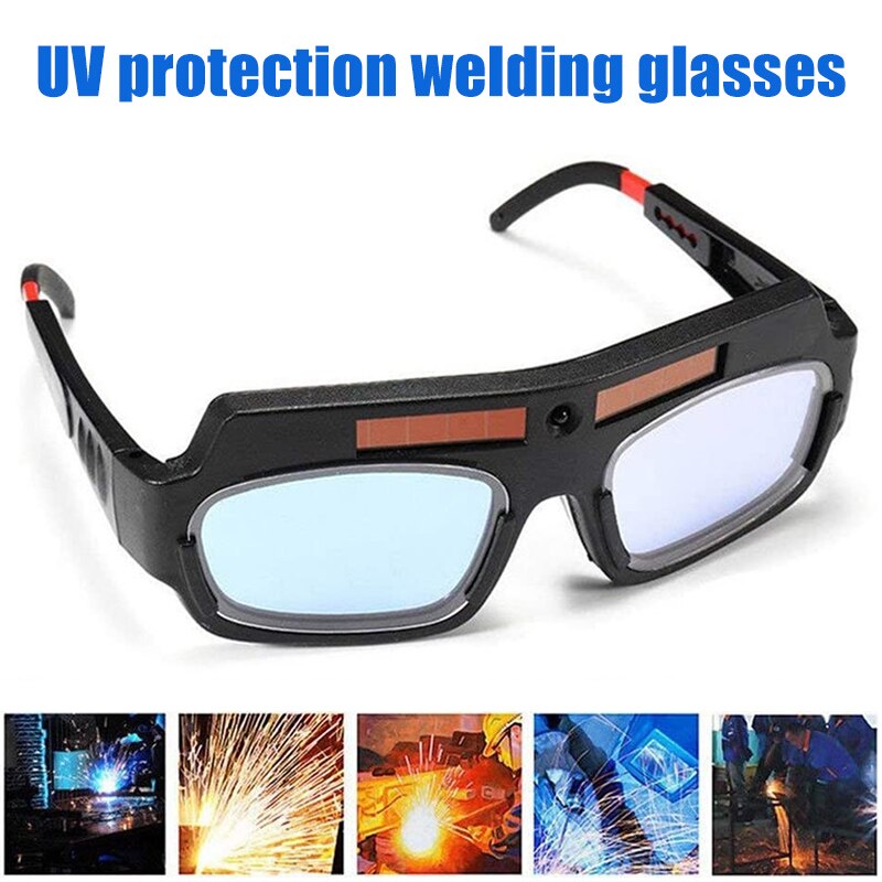 Solar Auto Darkening Welding Goggle Safety Protective Welding Glasses Helmet Anti-Flog: Default Title