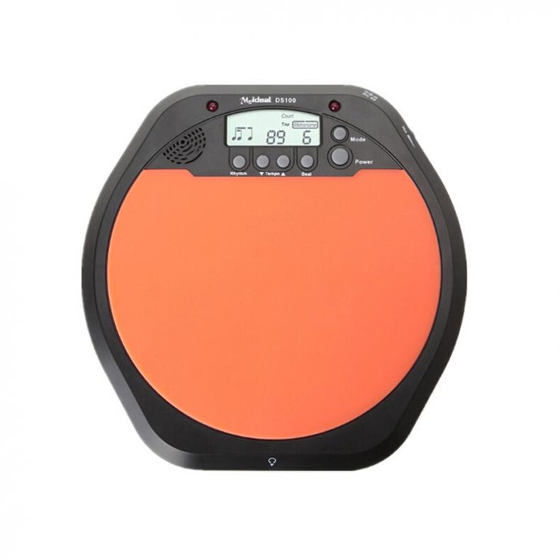 Drum Pad Digital Electric Electronic Portable Drum Pad for Training Practice Metronome Musical Instrument