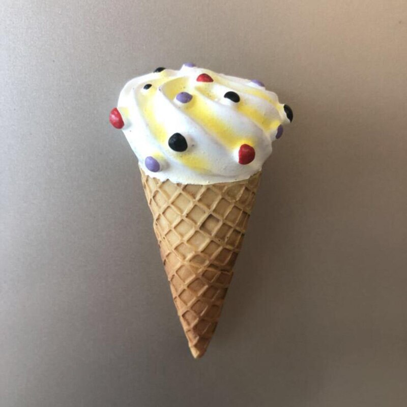 Creatieve Koelkast Stickers Kinderen Ijs Driedimensionale Hars Koelkast Magneet Koelkast Decoratie: Ice cream 5