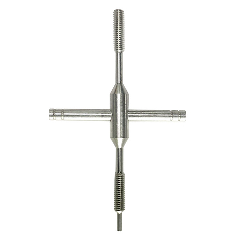 FSTE-Reel Bearing Remover Tool Spool Bearing Pin Remover te gebruiken Aluminium Spool Demontage Visapparaat: Blauw