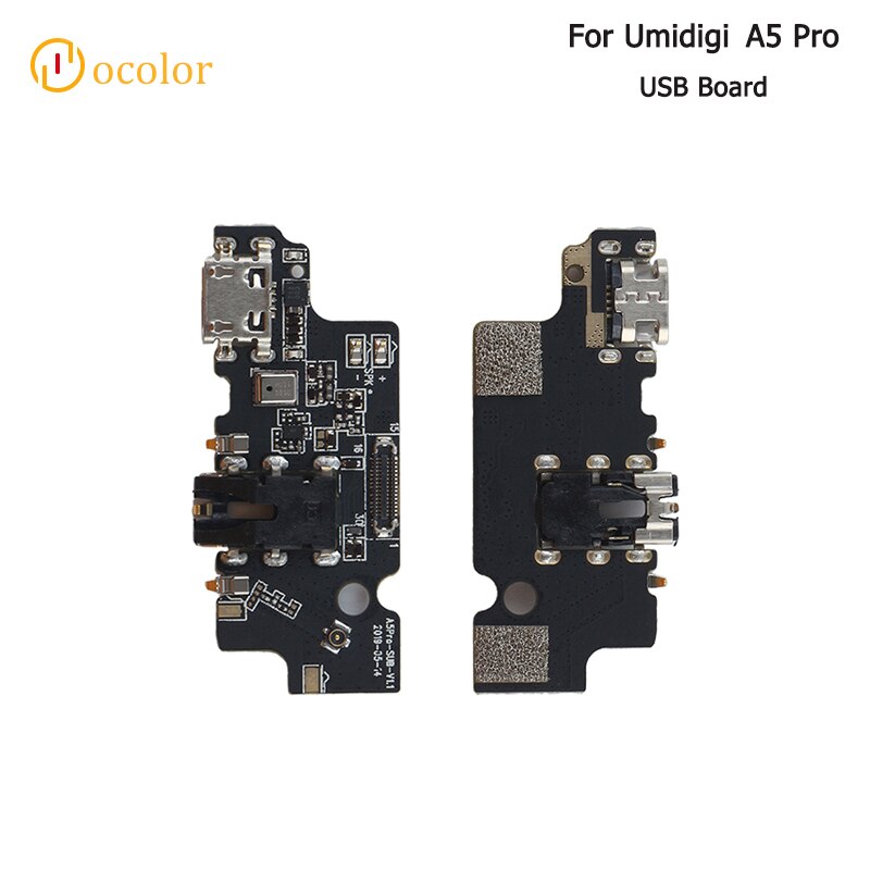 Ocolor Voor Umidigi A5 Pro Usb Charge Board Vervangende Onderdelen Usb Stekker Lading Board Voor Umidigi A5 Pro Telefoon Accessoires