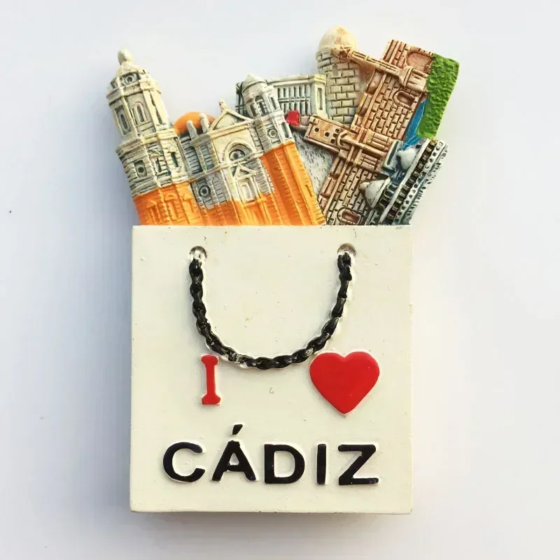Spaans Koelkast Magneten Toledo La Catedra Kathedraal Malaga Montserrat Magnetische Koelkast Stickers Toeristische Souvenirs Idee