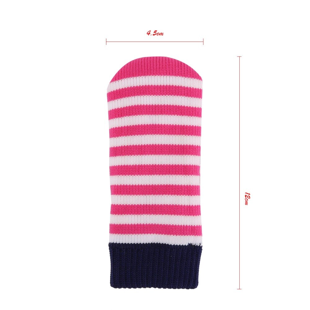 Golfijzerhoezen 10 stuks/set  (4-9, stuks, effen) gestreept breiwerk met nummertag golfclubhoofdhoes voor ijzers