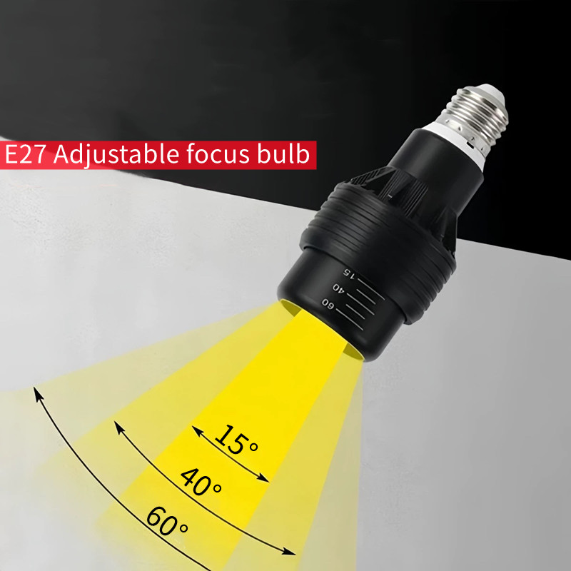 E27- led-spotlight par 20- lampa kan fokuseras 15-60 °cob-lampa för fiskakvarium, restaurang, kruka, restaurang, hushållsbelysning 7 w 10 w 12w