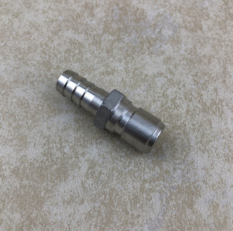 Stainless Female Quick Disconnect Set, Homebrew Fitting, 1/2"barb and 1/2"NPT beer Quick Disconnect for home brewring: 002