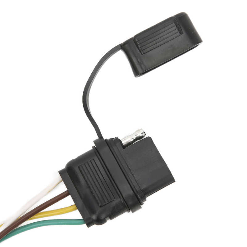 Trailer Plug Converter Trailer Wiring Adapter 4 Way To 7 Way for Trunk for Car for RV