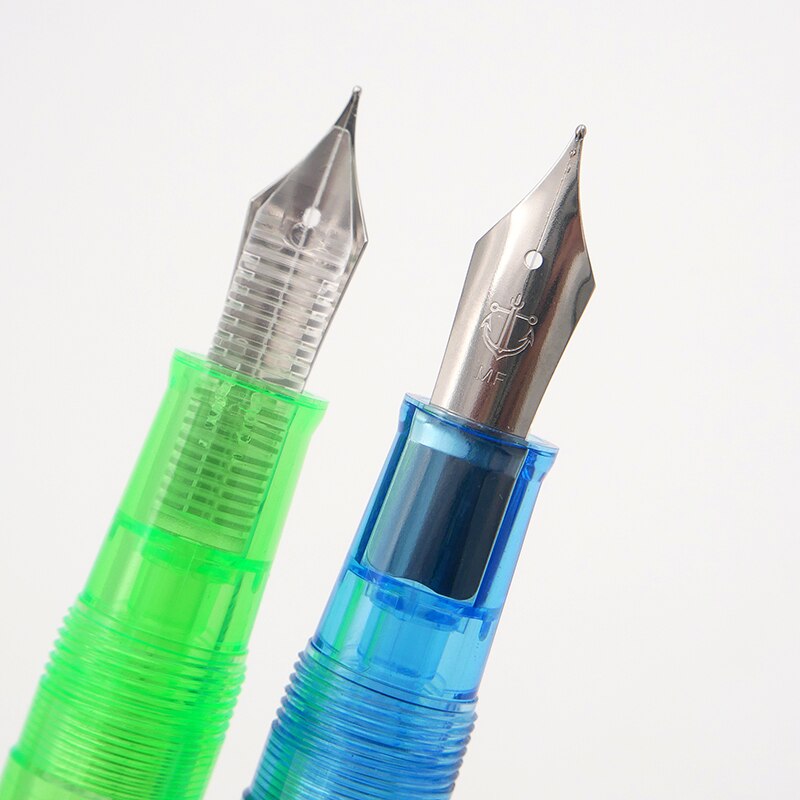 Original SAILOR Fountain Pen LECOULE Stainless Steel Nib Green Blue Transparent Pen 11-8034