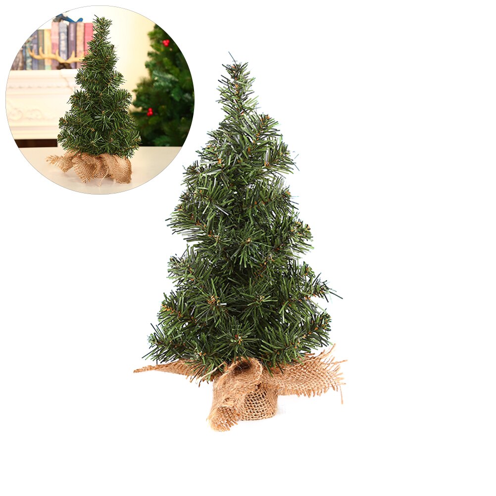 20/30cm Small DIY Christmas Tree Pine Tree Placed In The Desktop Christmas Festival Home Ornaments